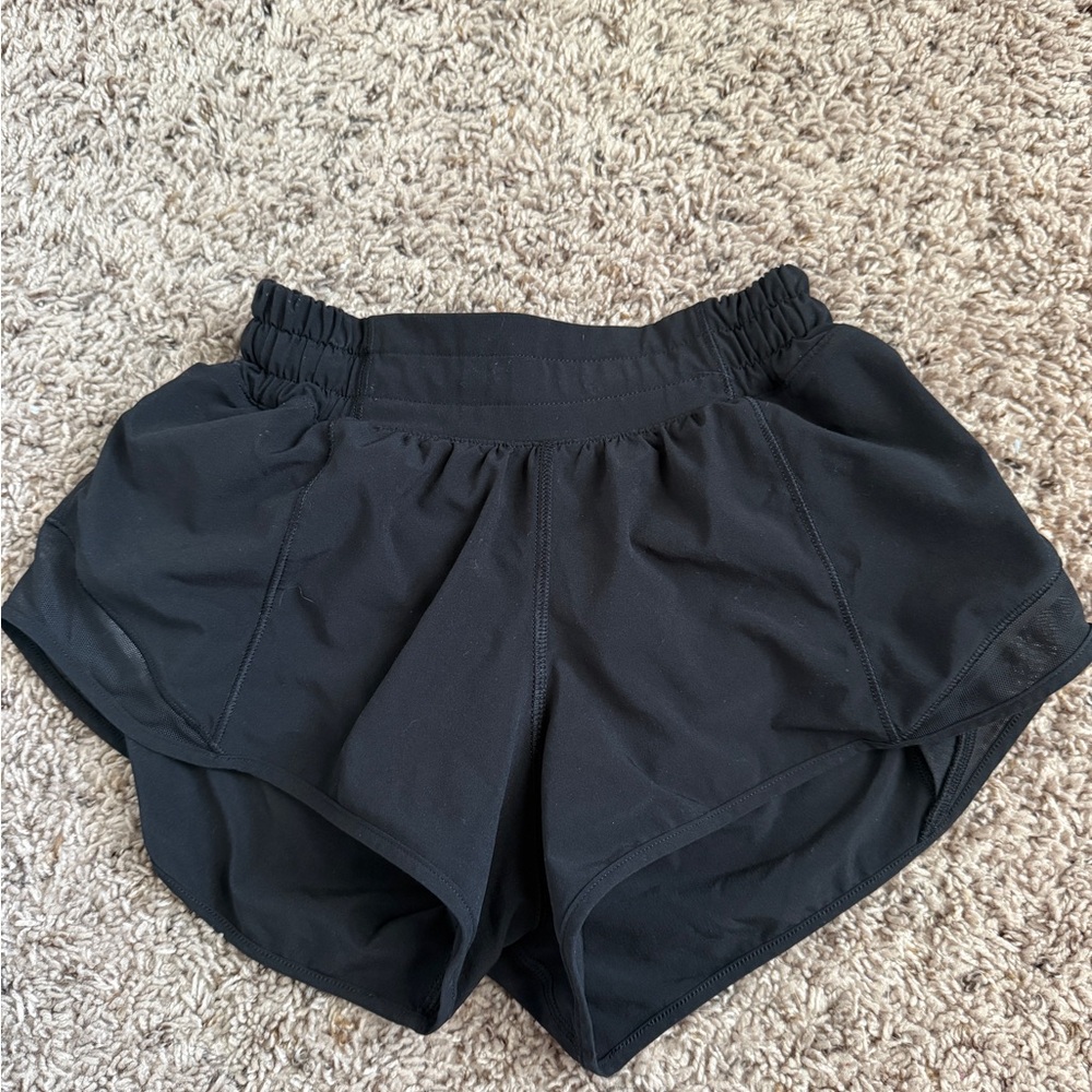 Black lululemon hotty hots